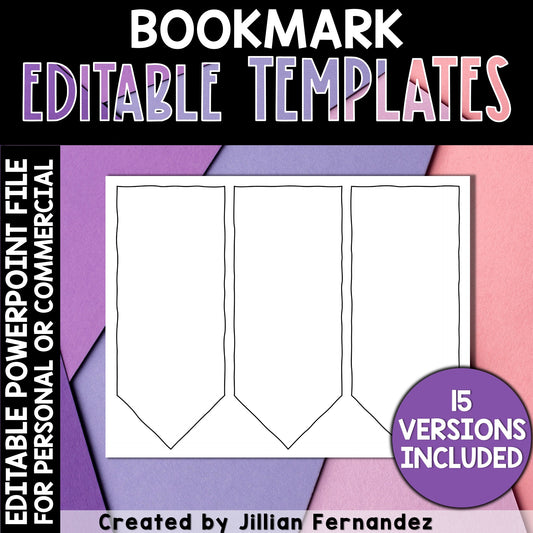 Bookmark Templates