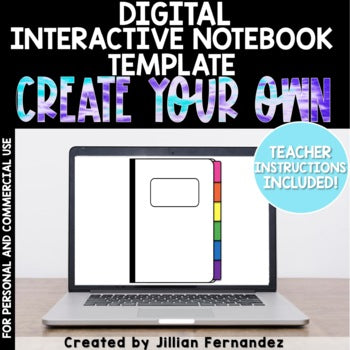 Digital Interactive Notebook Templates